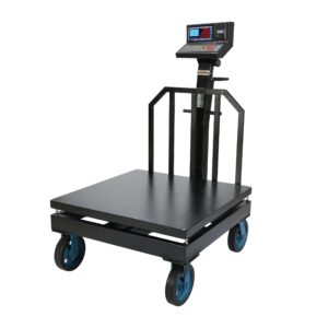 باسکول پرینتردار محک 1000 کیلوگرم چرخدار (ابعاد 100* 100)