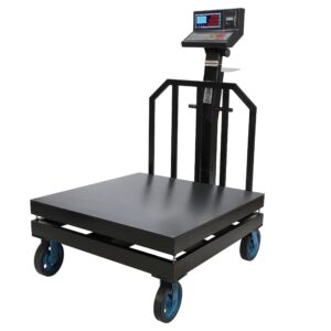 باسکول پرینتردار محک 1500 کیلوگرم چرخدار (ابعاد 100* 100)