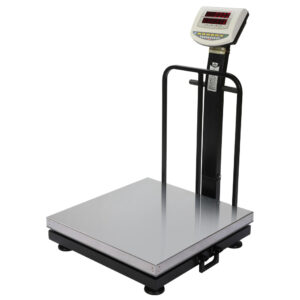 باسکول300کیلوگرم نمایشگر ثابت -سینی استیل